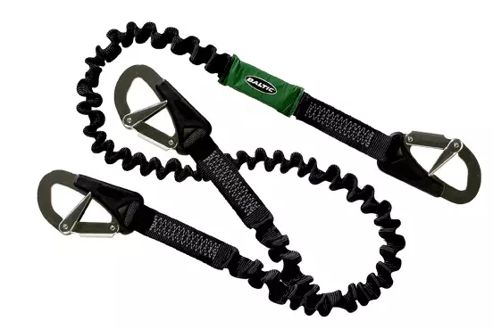 Baltic Joustava turvaköysi kolmella koukulla 2m - Veneen turvavaljaat/köydet - 128-4-0106 - 1