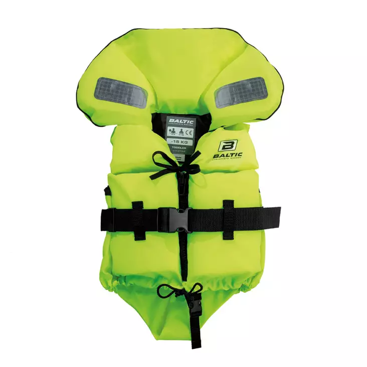 Baltic Split Front 1266 pelastusliivi UV-keltainen Vauva 3-15kg - Veneen pelastusliivit 100N - 128-2-1266 - 1
