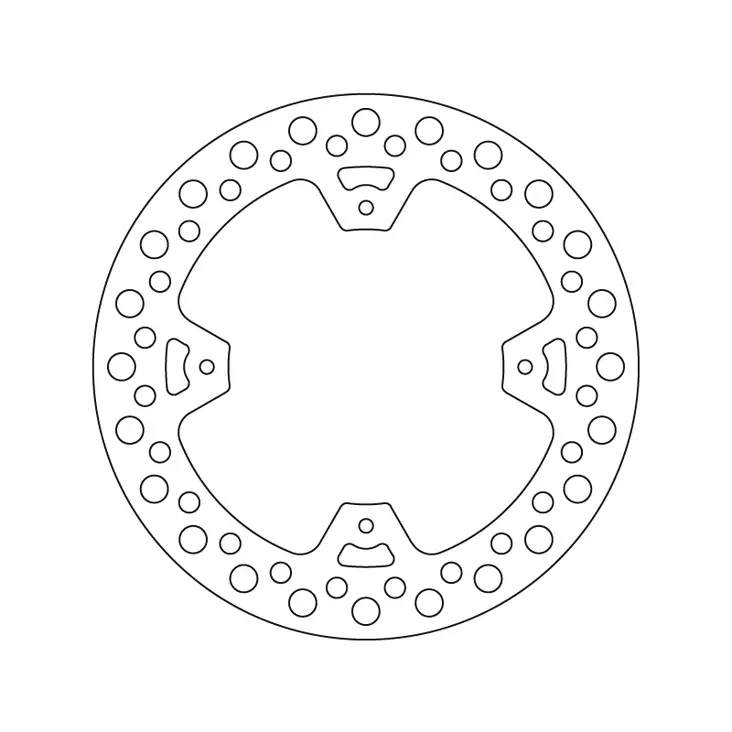 Brembo Jarrulevy Serie Oro - Moottoripyörän jarrulevyt - 232-68B40786 - 1