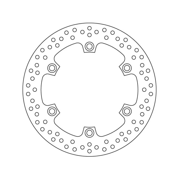 Brembo Jarrulevy Serie Oro - Moottoripyörän jarrulevyt - 232-68B407A6 - 1
