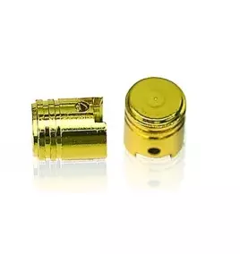 Chaft venttiilinhattu, mäntä, kulta - Rengastarvikkeet - IN36 - 1