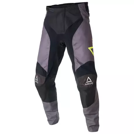 Crossihousut AMOQ Ascent, harmaa/ musta/ hiVis - Crossihousut - 645-23250194-26 - 2