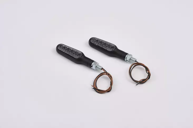 Daytona D-light Stellar Sequential led vilkut, musta - Moottoripyörän vilkut - 290-88266 - 1