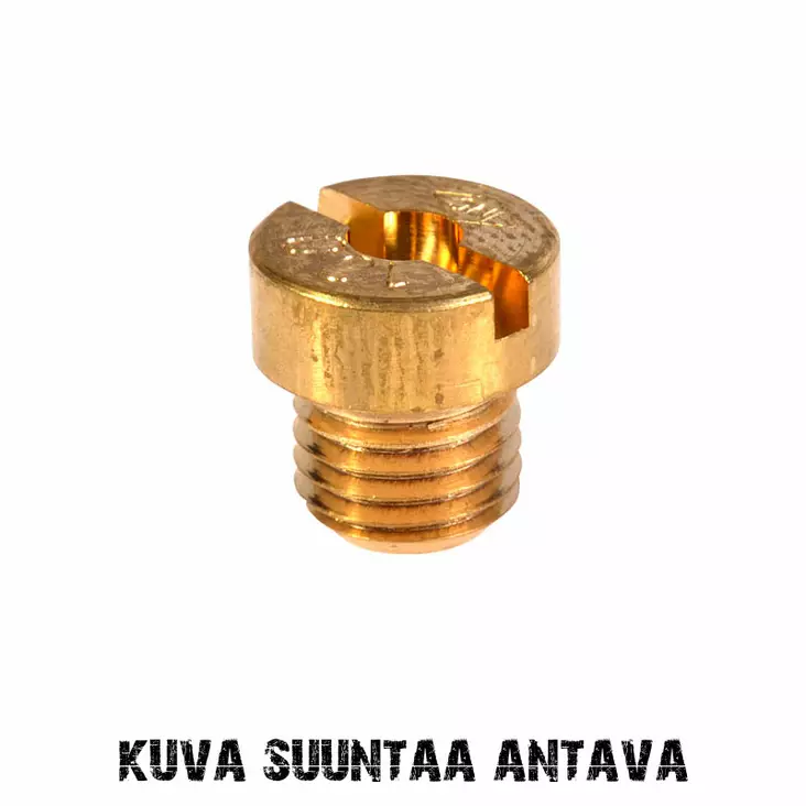 Dellorto Pääsuutin, # 140 , Pyöreä, 6mm - Mopon suuttimet - 302-73216 - 1