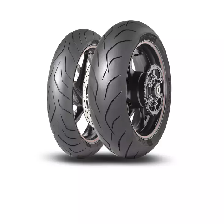 Dunlop Sportsmart Mk3 180/55 ZR 17 (73W) TL Re. - Moottoripyörän Dunlop renkaat - 544-635216 - 1