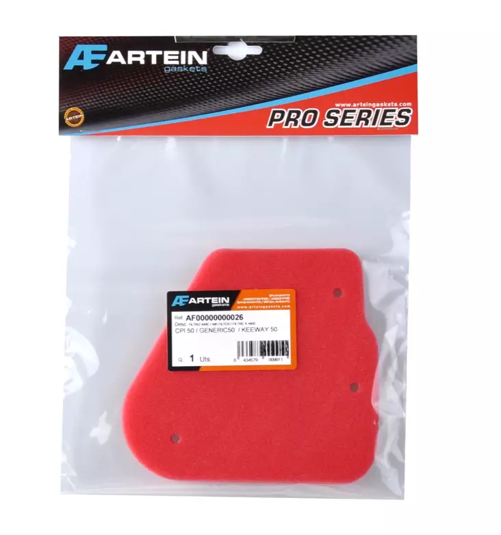 Forte Ilmansuodatin, CPI- / Keeway-skootterit 2-T - Mopon ilmansuodattimet - 302-AF00000000026 - 1