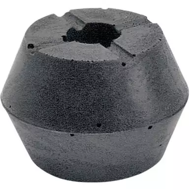 Fox Bumper: B/O [Ø 0.498 Shaft, 1.054 TLG] MCU, Black, Elliptical - Fox iskarin varaosat - 972-008-03-006 - 1