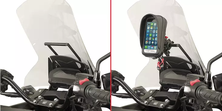 Givi Fairing upper bracket to be mounted behind the windshield NC750X (16-17) - Älypuhelin- ja tablettitarvikkeet - 321-FB1146 - 1