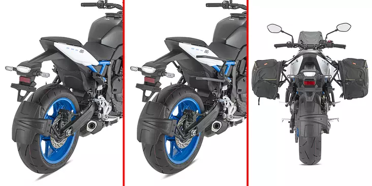 Givi Tubular Holder Suzuki Gsx-8S (2023) - Moottoripyörän laukkujen kiinnikesarjat - 322-TR3126 - 1