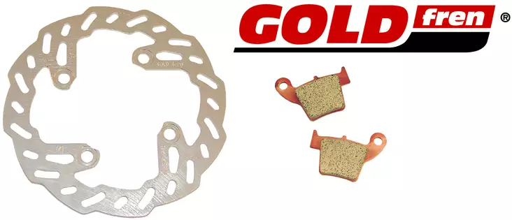 GOLDFREN Jarrupalat 106 Ceramic carbon AD - Crossipyörän jarrupalat - 48-12-106 - 1