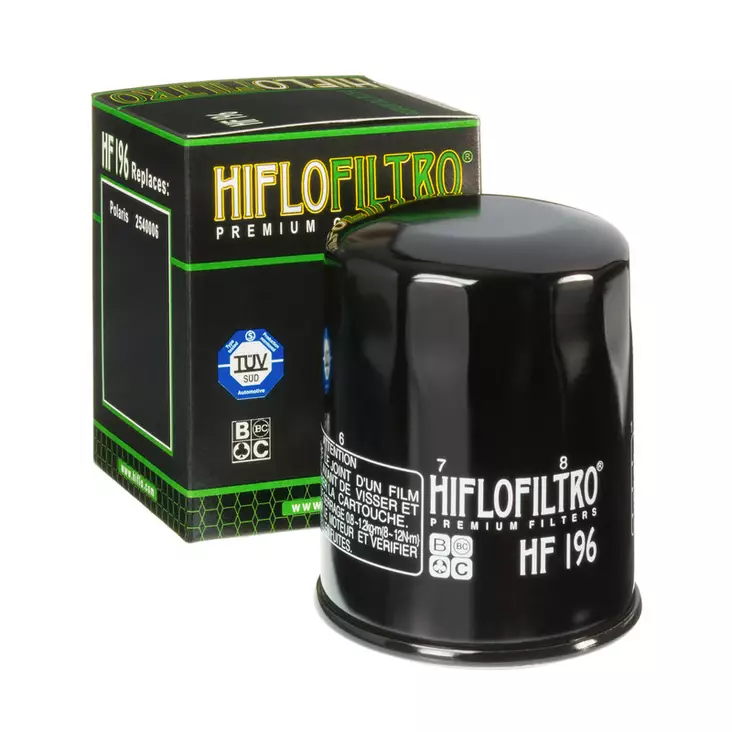 HiFlo öljynsuodatin HF196 - Moottoripyörän öljynsuodattimet - 20-HF196 - 1