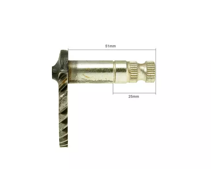 Käynnistyspolkimen aksila, 51mm/25mm, 139QMA/B - Mopon polkimet - 307-0556 - 1