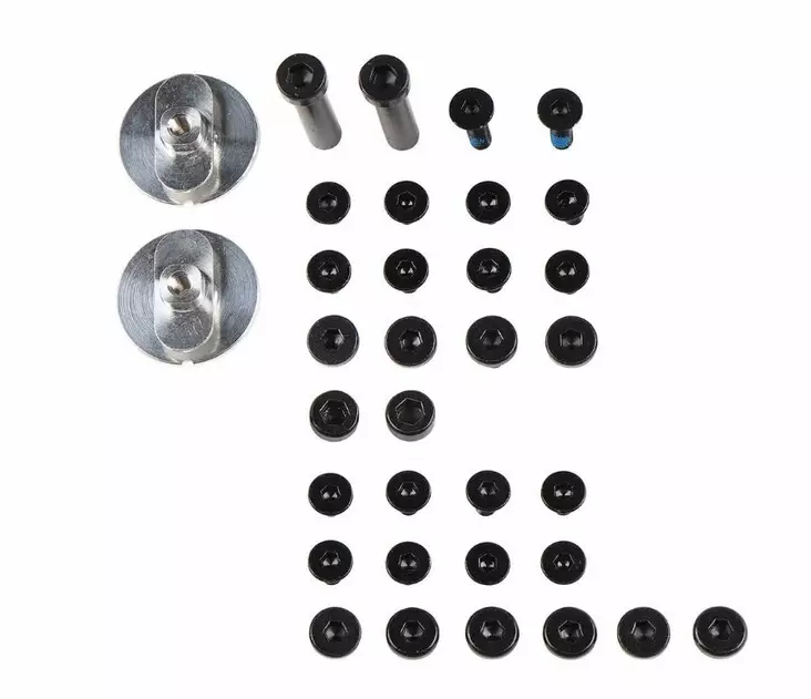 Leatt Ruuvisarja GPX 5.5 FlexLock kaikki ruuvit 1 pariin - Kenkien varaosat - 682-20690-6 - 1