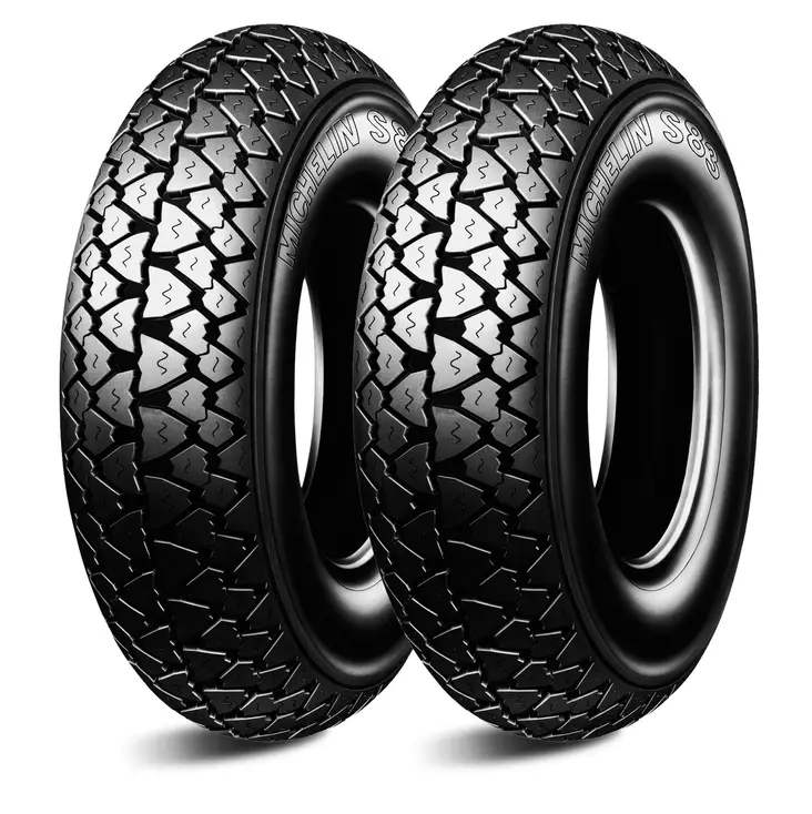 Michelin S83 100/90-10 56J TL/TT F/R - Skootterin renkaat - 25-104696 - 1