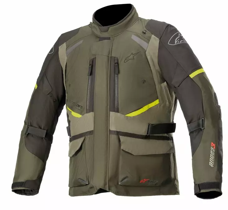 Miesten ajotakki Alpinestars Andes V3 Drystar, vihreä - MP Ajotakit - D352006 - 2