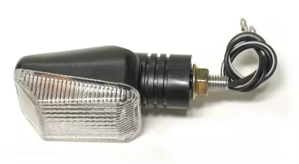 MINIVILKKUPARI, musta, kirkas lasi - Moottoripyörän vilkut - 15-926 - 1