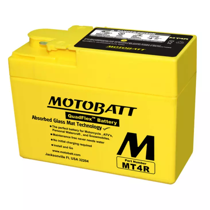 Motobatt akku MT4R - Motorbattin akut - 14-5016 - 1
