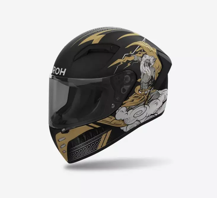 Moottoripyöräkypärä Airoh Connor zeus  - Umpikypärät - 57-230236 - 1