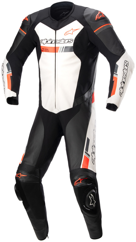 Nahkapuku Alpinestars GP Force Chaser V2, yksiosainen, musta/valkoinen/punainen - MP Nahkapuvut - D439126 - 2