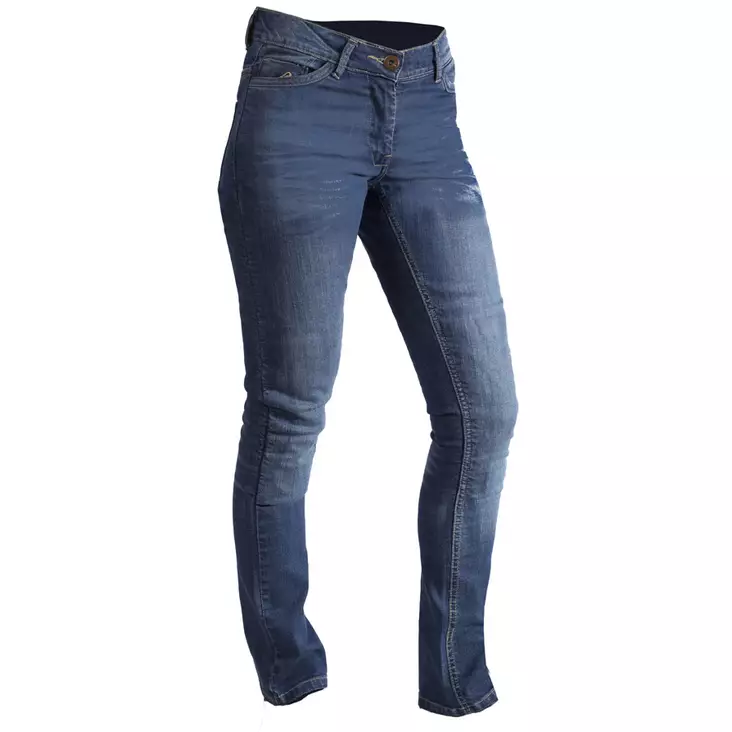 Naisten ajofarkut Bolt Stretchy Kevlar, vaaleansininen - MP Ajohousut - 633-32733-D26 - 1