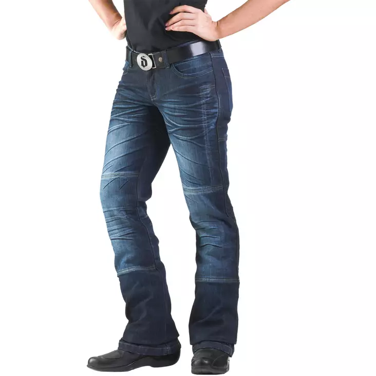 Naisten ajofarkut Draggin Jeans Drayko Drift, sininen - MP Ajohousut - 631-1131-06 - 1