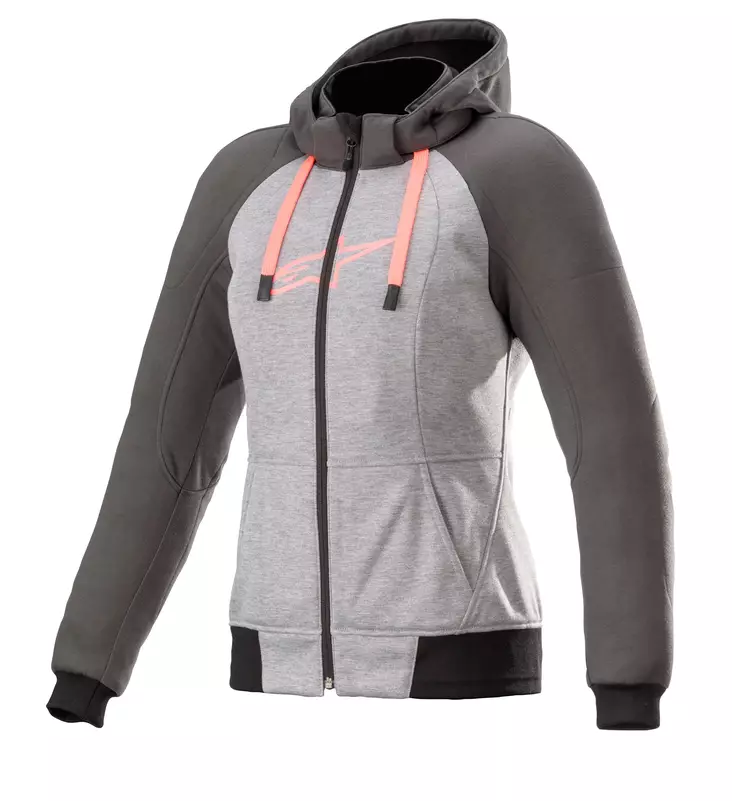 Naisten ajohuppari Alpinestars Chrome, harmaa/pinkki - MP Ajotakit - D373536 - 1