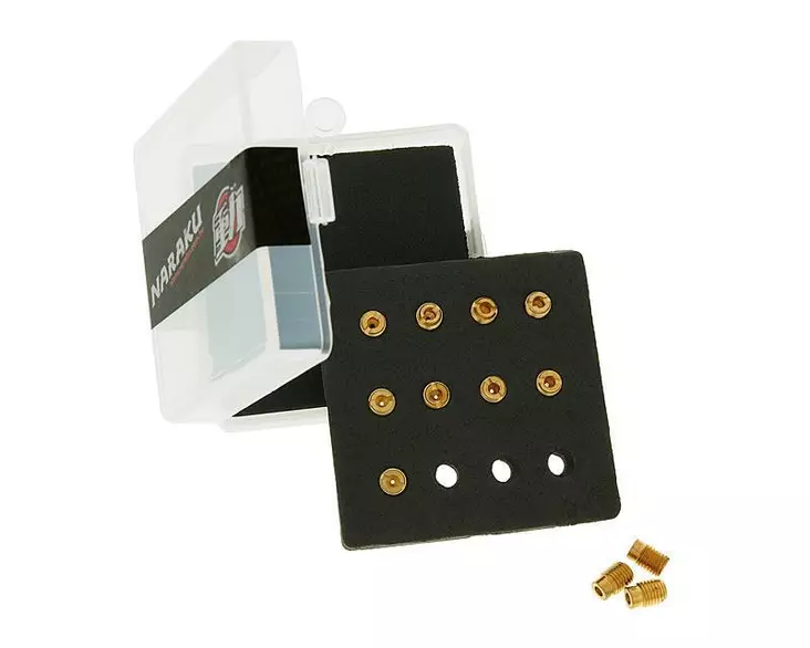 Naraku Suutinlajitelma, #74 - #96 (12 kpl), Yhteensopiva: Gurtner - Mopon suuttimet - 302-0086 - 1