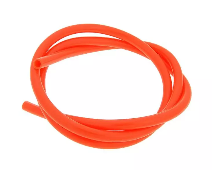 Polttoaineletku Oranssi, Ø5 mm / 1 m - Mopon polttoainehanat - 9-3-2545-6 - 1