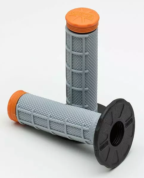 Pro Taper Grip Tri-Density ½ waffle orange/grey - Kahvatupit - 63-0019-6 - 1