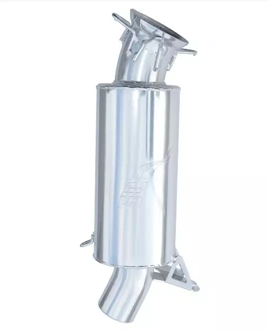 SLP Lightweight Äänenvaimennin Ski-Doo 8 - Moottorikelkan äänenvaimentajat - 662-09346 - 1