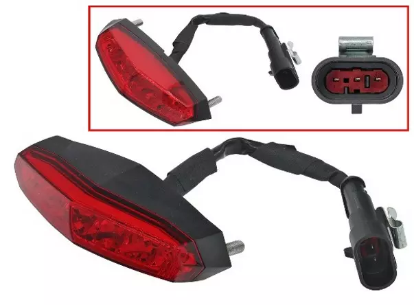 Sno-X LED Takavalo Ski-Doo/Lynx - Moottorikelkan  takavalot - 81-01506 - 1