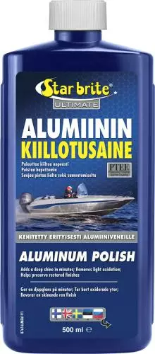 Star brite Alumiiniveneen suojakiilloke PTEF 500 ml - Veneen huoltotuotteet - 136-87616 - 1