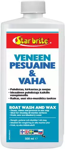 Star brite Pesuainetiiviste+vaha 500ml - Veneen huoltotuotteet - 136-89816 - 0