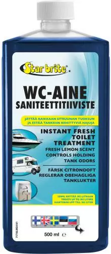 Star brite Wc-ainetiiv. sitruuna 500ml - Veneen huoltotuotteet - 136-71716 - 1