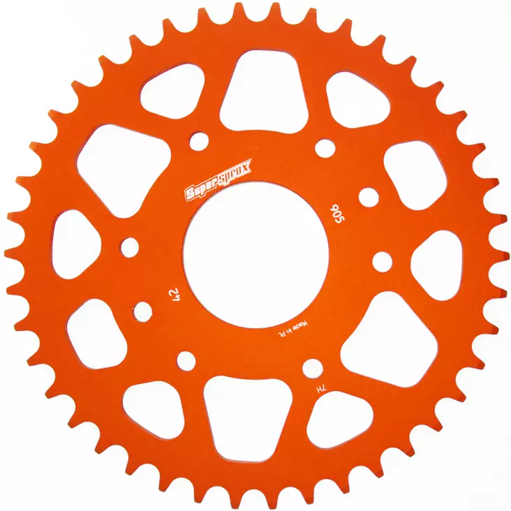 Supersprox Alu Takaratas KTM Duke 125 14-18 Oranssi - Moottoripyörän takarattaat - 27-3-905-45-6 - 1