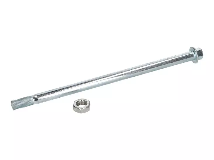 Takapyöränakseli 12mm x 240mm, RX/SX 06-10, Senda -10, RCR/SMT -10 - Mopon pyöränakselit - 307-0216 - 1