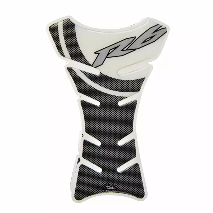 Tankkitarra R6 vaalea carbon 145x195mm - Moottoripyörän tankinsuojat - CSDEDR6 - 1