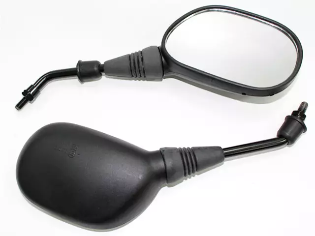 Tec-X Peili, M8 Oikea-/Oikea kierre, Pari, Skootteri-malli - Mopon peilit - 307-4096 - 1