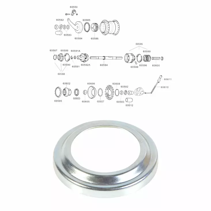 Torpedo 3-v, pölysuoja - Polkupyörän takanapa Torpedo 3-v - 60606 - 1