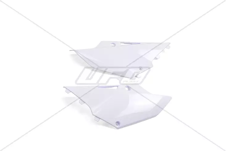 UFO Sivunumerokilvet YZ125/250 15- Valkoinen 046 - Crossipyörän sivunumerokilvet - 650-4842-046 - 1
