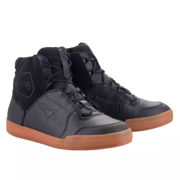 Vedenpitävät Ajokengät Alpinestars Chrome, musta/kumi - Ajokengät - D439576 - 1