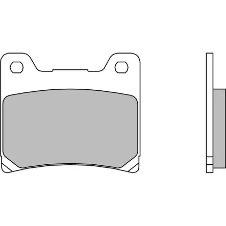 Brembo Jarrupalat Carbon Ceramic 07YA1107 - Moottoripyörän jarrupalat - 231-YA1107 - 2