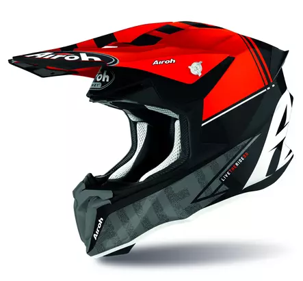 Crossikypärä Airoh Twist 2.0 Tech, punainen - Crossikypärät - 57-2137 - 2