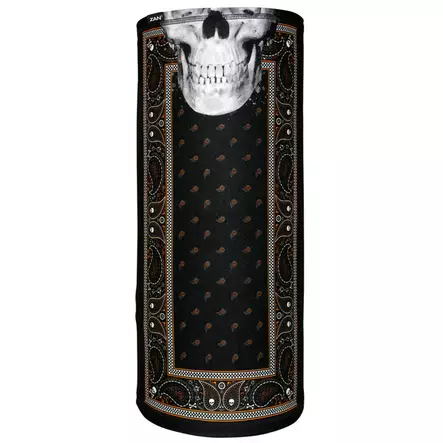 Motley tube, Sport Flex tuubihuivi, Black & Orange Classic Bandanna - Neopreenimaskit ja huivit - TL197 - 1