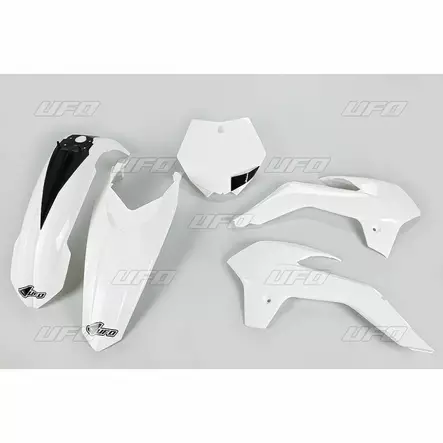 UFO Muovisarja 5-osainen Valkoinen 047 KTM SX85 13-17 - Crossipyörän muovisarjat - 650-K514-047 - 1
