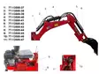 Bronco Hydrauliletku Paine pumppu - Työkoneiden varaosat - 77-13500-47 - 0