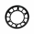 Forte Takaratas, 65 hammasta (420) Ø136mm, Musta Alu., Fantic 50cc 20- - Mopon takarattaat - 27-73877 - 1
