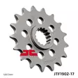 JT Eturatas JTF1902.17 - Moottoripyörän eturattaat - 274-F1902-17 - 1