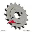 JT Eturatas JTF338.17 - Moottoripyörän eturattaat - 274-F338-17 - 1