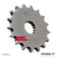 JT Eturatas JTF558.17 - Moottoripyörän eturattaat - 274-F558-17 - 1